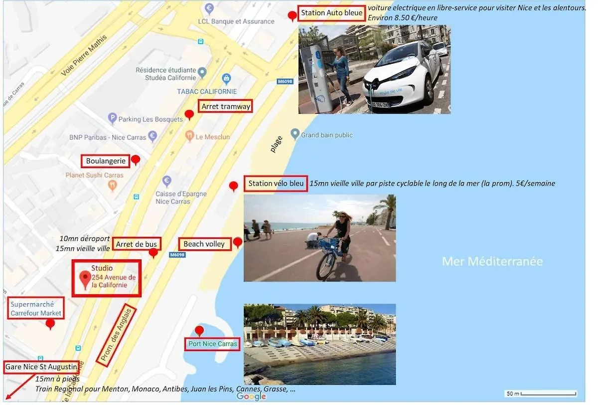 Studiolaprom, Studio Sur La Promenade Des Anglais Nice 0*,  France