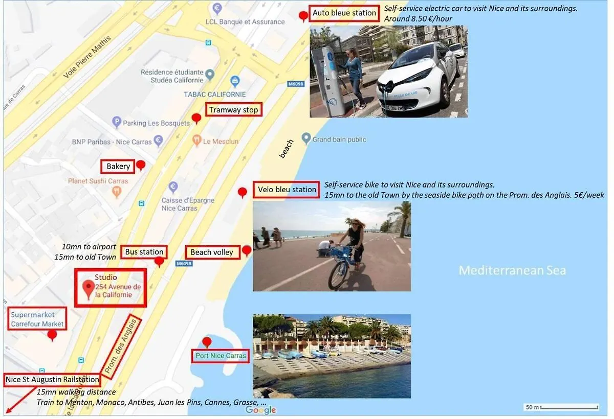 Studiolaprom, Studio Sur La Promenade Des Anglais Nice França